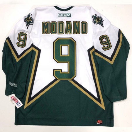 Herren Eishockey Dallas Stars Trikot Mike Modano 9 CCM Throwback Home Authentic